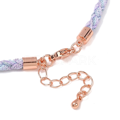 3.5MM Round Nylon Cotton Cord Necklace Making NJEW-C106-03RG-09-1