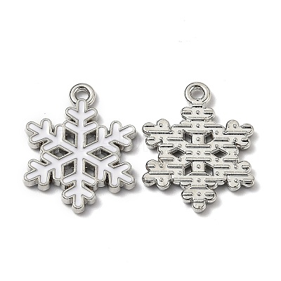 Alloy Enamel Pendants ENAM-Z001-10P-1
