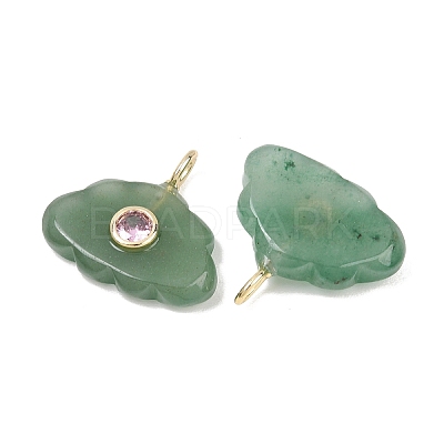 Natural Green Aventurine Pendants GG-CBA5B00-01G-02-1