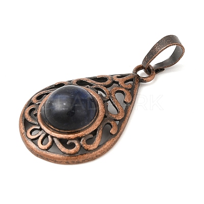 Natural Sodalite Pendants G-H065-02R-08-1
