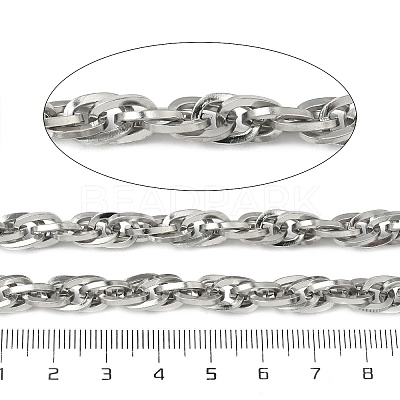 304 Stainless Steel Rope Chains CHS-H025-16P-01-1
