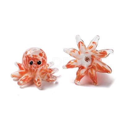 Handmade Lampwork Beads X1-LAMP-H065-03F-1