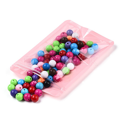 Macaron Color Plastic Yin-yang Resealable Bags OPP-N001-01C-03-1