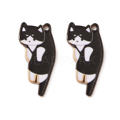 Alloy Enamel Pendants ENAM-WH0054-58-1