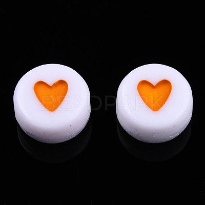 Opaque Acrylic Beads MACR-N008-57G-1