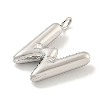 Non-Tarnish 304 Stainless Steel Pendants STAS-C102-15P-W-1