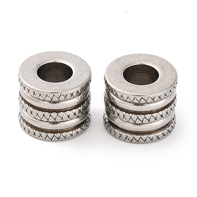 Tarnish Resistant 304 Stainless Steel Beads STAS-E039-8-1