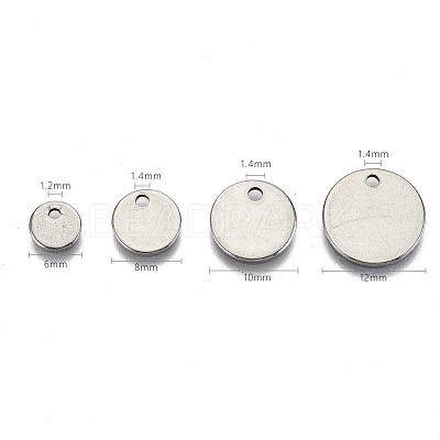 Tarnish Resistant 201 Stainless Steel Charms STAS-N095-014-1