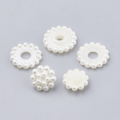 Imitation Pearl Acrylic Beads OACR-T004-12mm-21-B-1
