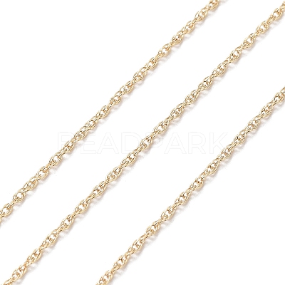 Yellow Gold Filled Rope Chains CHC-M023-22A-G-1