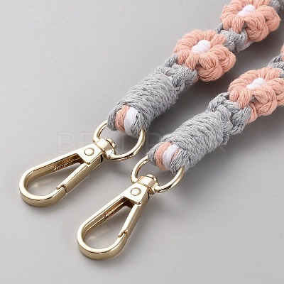 Cotton Rope Shoulder Phone Straps AJEW-WH20026-01D-1
