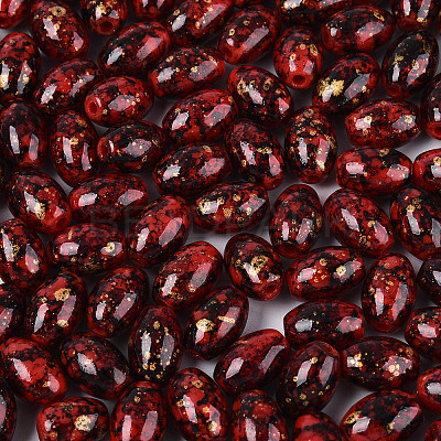 Oval Glass Seed Beads SEED-T009-02H-1