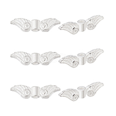 6Pcs 925 Sterling Silver Beads FIND-PH0021-81-1