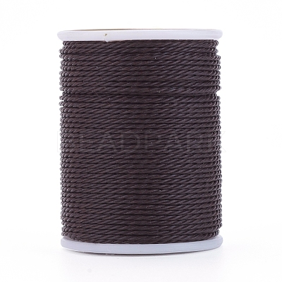 Round Waxed Polyester Cord YC-G006-01-1.0mm-22-1