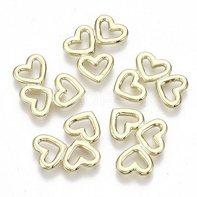 Rack Plating Alloy Filigree Joiners Links X-PALLOY-S132-186-RS-1