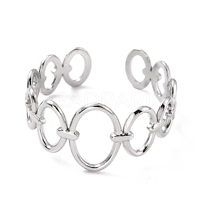 Tarnish Resistant 304 Stainless Steel Finger Rings RJEW-L102-05P-1