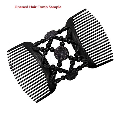 Plastic Hair Bun Maker OHAR-S197-017-1