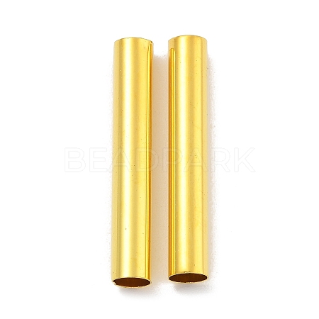 Brass Tube Beads KK-B120-03M-G-1