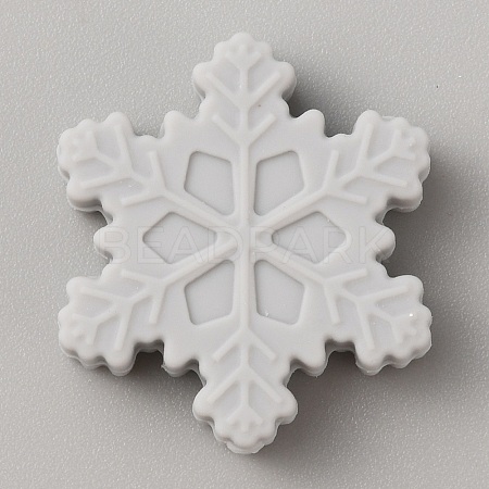Snowflake Food Grade Eco-Friendly Silicone Beads LS-SIL-SZC0006-03A-1
