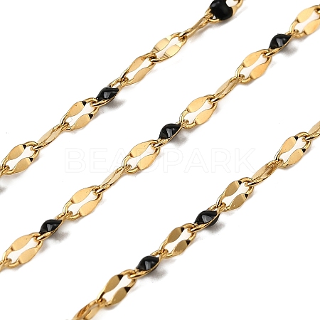 304 Stainless Steel Dapped Chains CHS-H036-01G-08-1