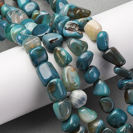 Natural Agate Beads Strands G-RM241227-02-1