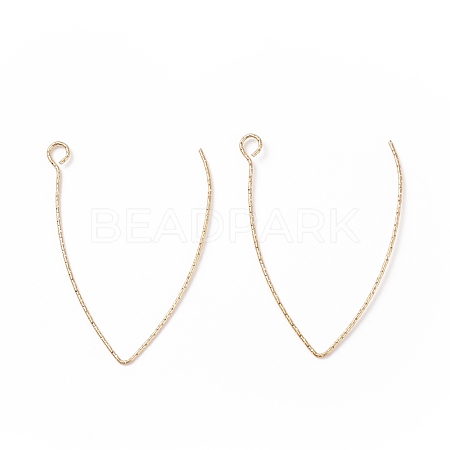 Ion Plating(IP) 316 Stainless Steel Earrings Finding STAS-B025-02G-1