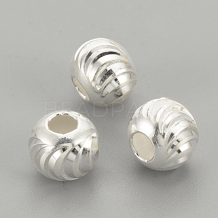 925 Sterling Silver Beads STER-S002-16-3mm-1