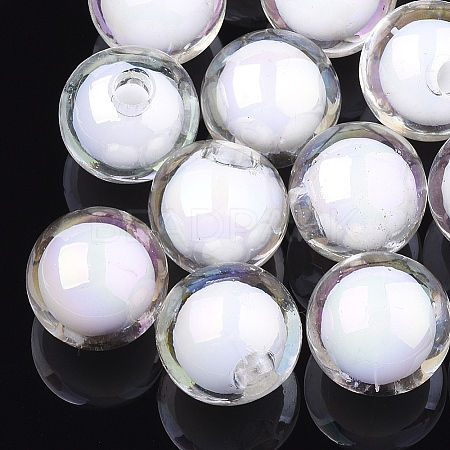 Transparent Acrylic Beads LS-TACR-S148-12I-1