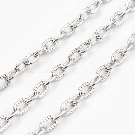 Iron Textured Cable Chains CH-0.7YHSZ-N-1