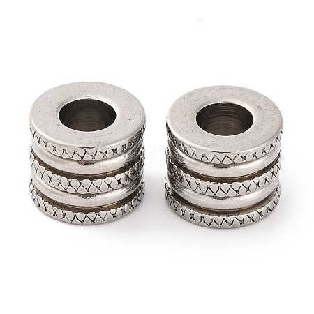 Tarnish Resistant 304 Stainless Steel Beads STAS-E039-8-1