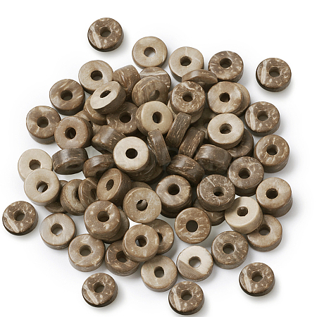 Dyed Donut Coconut Beads COCB-TA0001-01-1