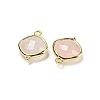 Natural Rose Quartz Pendants G-M431-12G-02-2