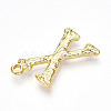 304 Stainless Steel Pendants STAS-N117-01G-X-2