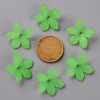 Frosted Acrylic Bead Caps MACR-S371-05A-734-3