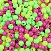 Opaque Acrylic Beads OACR-H118-07B-01-3