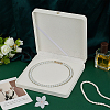Leather Pearl Beaded Necklace Packaging Boxes CON-WH0086-187A-4