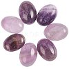 Natural Amethyst Flat Back Cabochons PH-G-G741-13x18mm-1