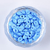 6/0 Baking Paint Glass Seed Beads SEED-S034-A06-2