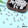 Acrylic Horizontal Hole Letter Beads OACR-YW0002-08Z-1
