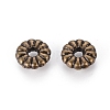 Tibetan Style Spacer Beads TIBEB-LF0720YKG-AB-LF-2