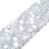 Synthetic Moonstone Beads Strands G-E573-01C-16-2