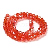 Transparent Electroplate Glass Beads Strands LS-EGLA-A039-T4mm-B14-2