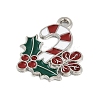Christmas Theme Alloy Enamel Pendants ENAM-Z020-02D-2