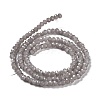 Baking Paint Imitation Jade Glass Bead Strands DGLA-A034-J2MM-A43-5