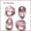 Imitation Austrian Crystal Beads SWAR-F062-8x6mm-03-1