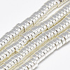 Electroplate Non-magnetic Synthetic Hematite Beads Strands X-G-Q465-37S-1
