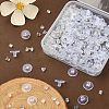 300Pcs 3 Style Plastic Ear Nuts KY-YW0001-32-5