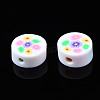 Handmade Polymer Clay Beads CLAY-N008-039M-3