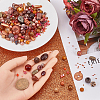 100G 5 Styles Acrylic Beads OACR-SC0001-72B-3