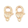Brass Lobster Claw Clasps KK-H287-08I-G-1